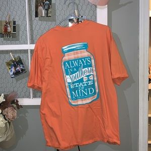 orange southern tshirt